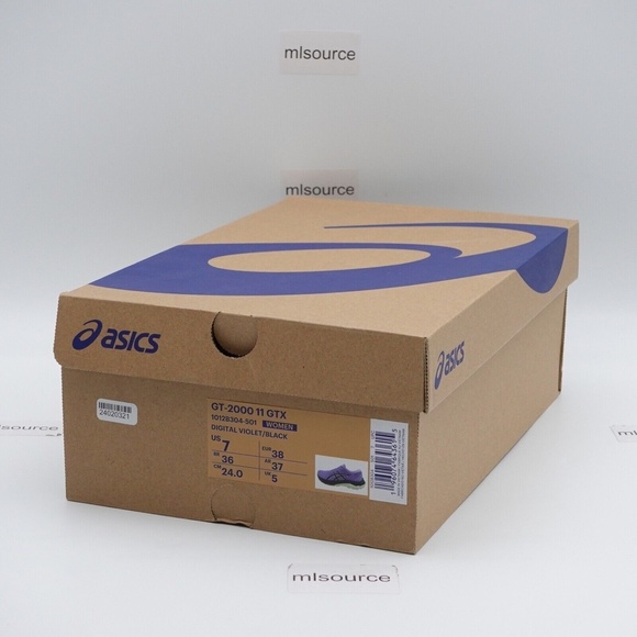 NEW ASICS GT-2000 11 GTX Gore-Tex Waterproof Running Shoes Purple - Picture 9 of 11